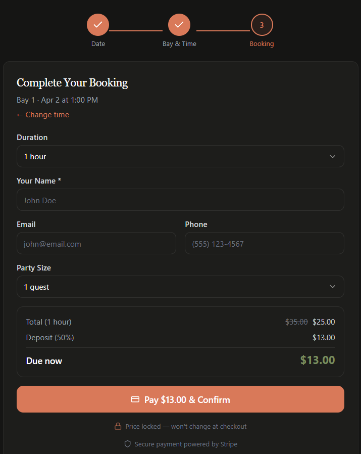Edison checkout