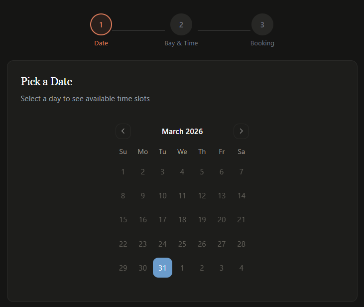 Edison date picker